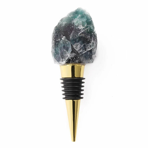 Raw Crystal Wine Stopper