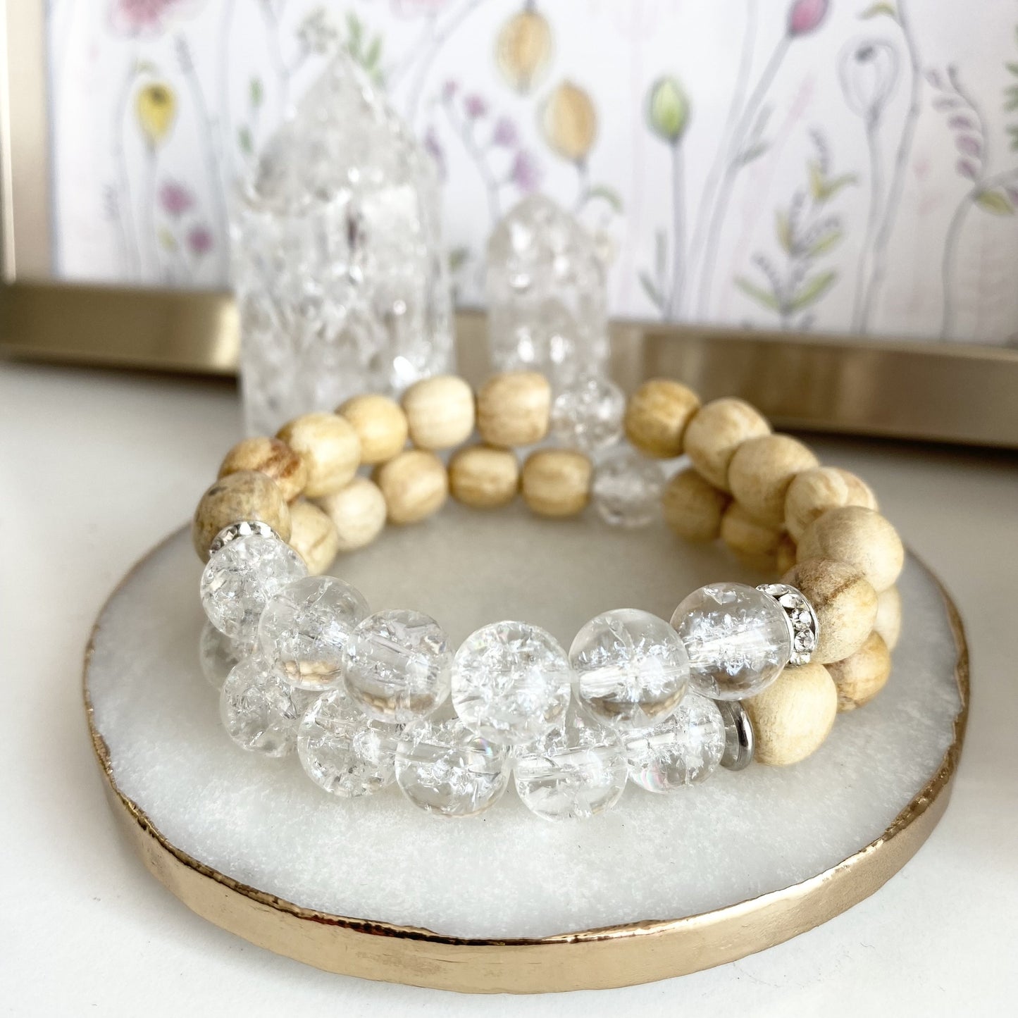 Peacefully Enlightened Beaded Bracelet